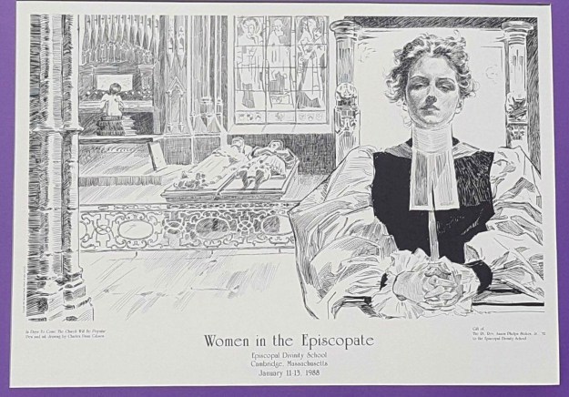 CHARLES DANA GIBSON Art PRINT _ Episcopal Church _ Gibson Girl _ eBay
